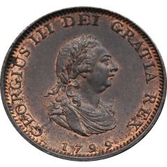 1 Farthing - George III 3rd issue