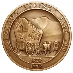 Medal - Colorado Springs Centennial Colorado Springs, Colorado