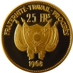 25 Francs Barbary sheep