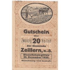 20 Heller Zeillern