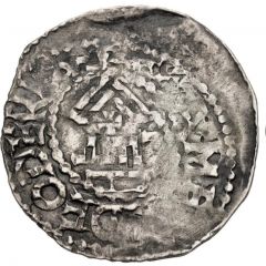 Denier - Theoderic I with emperor Otto I or Otto II