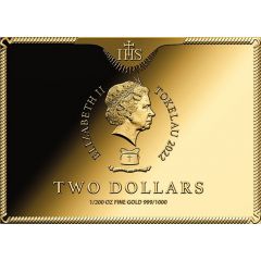 2 Dollars - Elizabeth II Golgotha