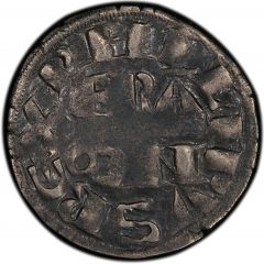 Denier - Philip II Augustus Arras, 2nd type