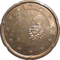 20 Euro Cents 1st type, 1st map