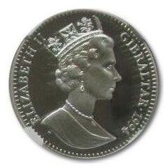 1 Crown - Elizabeth II Sherlock Holmes smoking pipe, Silver Proof