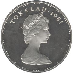 1 Tala - Elizabeth II 2nd portrait, Silver Proof Issue