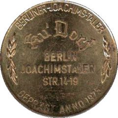 3 Joachimstaler - Ku-Dorf Berlin