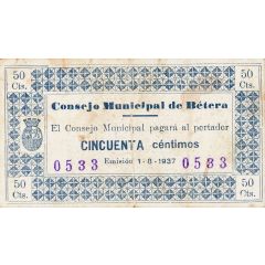 50 Céntimos Bétera