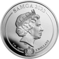 5 Dollars - Elizabeth II Posthumous, Tweety Bird, Colourised