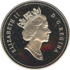 1 Dollar - Elizabeth II RCMP Northern Dog Team Patrol