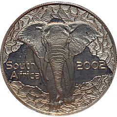 10 Cents Elephant - Strength of Africa