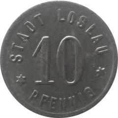 10 Pfennig - Loslau