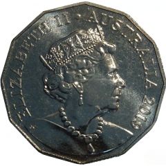50 Cents - Elizabeth II 6th Portrait