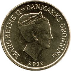 20 Kroner - Margrethe II Kong Frederik IX Ferry