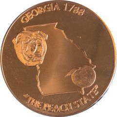 1 oz Copper Georgia 1788