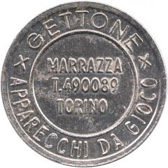 Token - Gettone Apparecchi da Gioco Marrazza, Torino