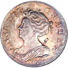 1 Shilling - Anne 2nd bust