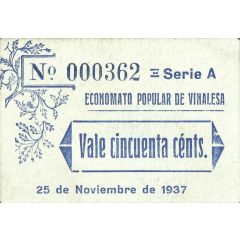 50 Céntimos Vinalesa