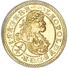 1/4 Ducat - Leopold I Breslau