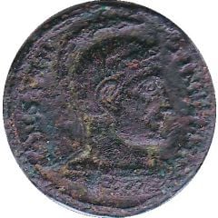 Nummus - Constantinus I VIRTVS EXERCIT, Thessalonica