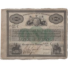 1 Pound Union Bank of Scotland