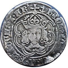 1 Groat - Henry VII facing bust, London mint