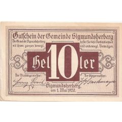 10 Heller Sigmundsherberg