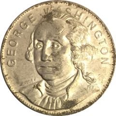 Token - Shell's Famous Facts and Faces Game George Washington