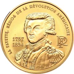 10 Euros Marquis de La Fayette