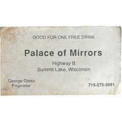 1 Drink - Palace of Mirrors Summit Lake, Wisconsin