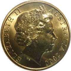 5 Dollars - Elizabeth II 4th Portrait - Handball