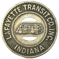 1 Fare - Lafayette Transit Co. Lafayette, Indiana