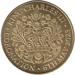 Medal - The London Aquarium Coronation King Charles III
