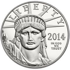 100 Dollars 'American Platinum Eagle' Bullion Coinage