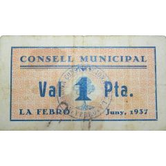 1 Peseta La Febró