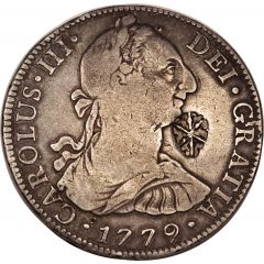 8 Reales - Carlos III Madura star countermark
