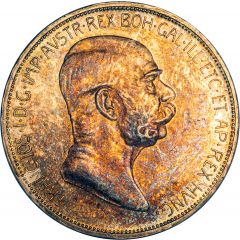 5 Corona - Francis Joseph I Reign