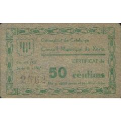 50 Céntimos Xerta
