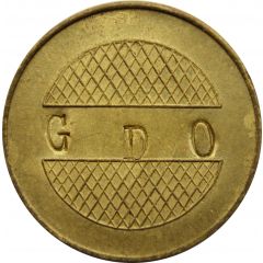 Token - Aloyse Anen Fils Luxembourg countermarked `G D O`