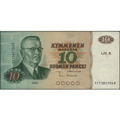 10 Markkaa, Litt. A