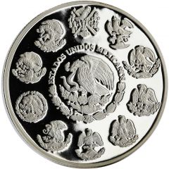 5 Pesos Águila y Serpientes