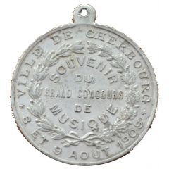 médaille d`évènement VILLE DE CHERBOURG