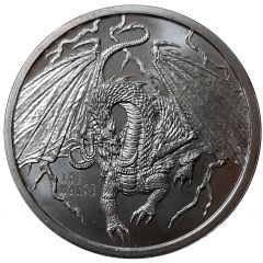 1 Ounce Silver World of Dragons - The Norse
