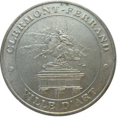 Monnaie de Paris Tourist Token - Clermont-Ferrand Ville d`art