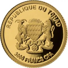 3000 Francs CFA Johann Sebastian Bach