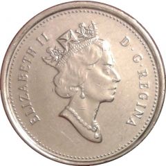 10 Cents - Elizabeth II 3rd portrait