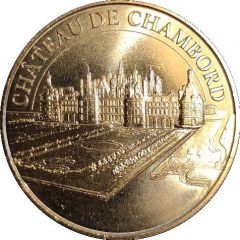 Jeton touristique - Monnaie de Paris - Château de Chambord