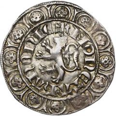 Groat `with Lion` - William II of Avensnes