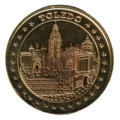 Medal -Toledo golden color