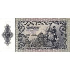 10 Schilling Second issue
